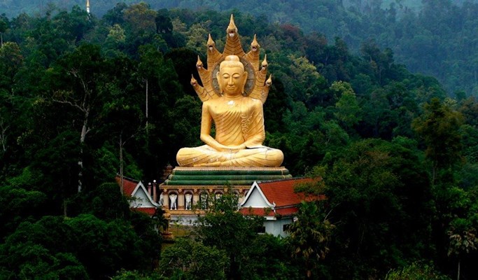 Phang Nga Phung Chang Cave + 3 Temples 1 Day Tour - from Khao Lak (+Lunch/Transfer)