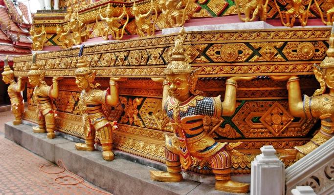 Phang Nga Phung Chang Cave + 3 Temples 1 Day Tour - from Khao Lak (+Lunch/Transfer)
