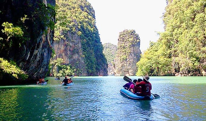 James Bond Island (Phang Nga Bay) 1 Day Sunset Tour by Speedboat (+Lunch/Canoeing) - from Phuket