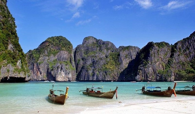 Phi Phi Islands + Khai Islands + Maiton Island 1 Day Tour by Speedboat (+Lunch/Snorkeling) - from Phuket