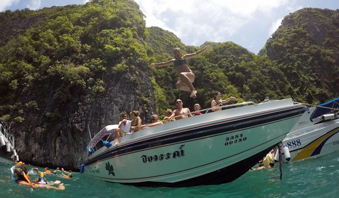 Phi Phi Islands + Khai Islands + Maiton Island 1 Day Tour by Speedboat (+Lunch/Snorkeling) - from Phuket