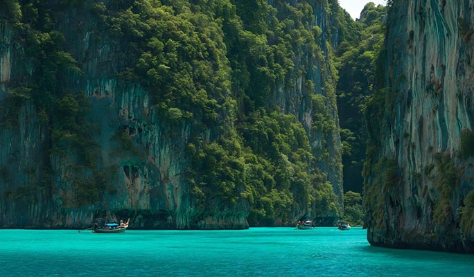 Phi Phi Islands + Bamboo Island 1 Day Tour by  Catamaran (+Lunch/Snorkeling) - from Phuket (+ Hotel Transfer)