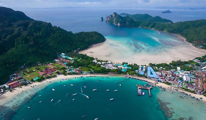Phi Phi Islands + Bamboo Island 1 Day Tour by  Catamaran (+Lunch/Snorkeling) - from Phuket (+ Hotel Transfer)