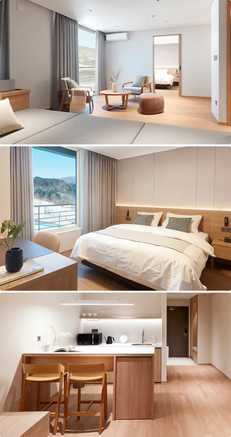 Phoenix Park Ski Resort Blue - Sky Suite Room