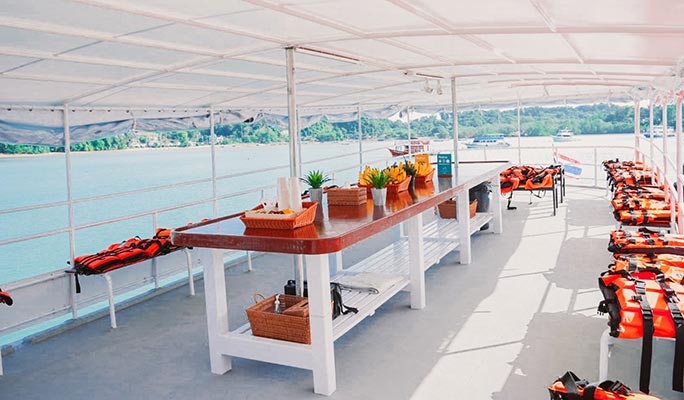 Phuket 3 Island 1 Day Kayak Tour by Big Boat (+Lunch)  (+ Hotel Transfer)