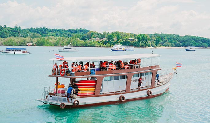Phuket 1 Day Kayak Tour by Big Boat