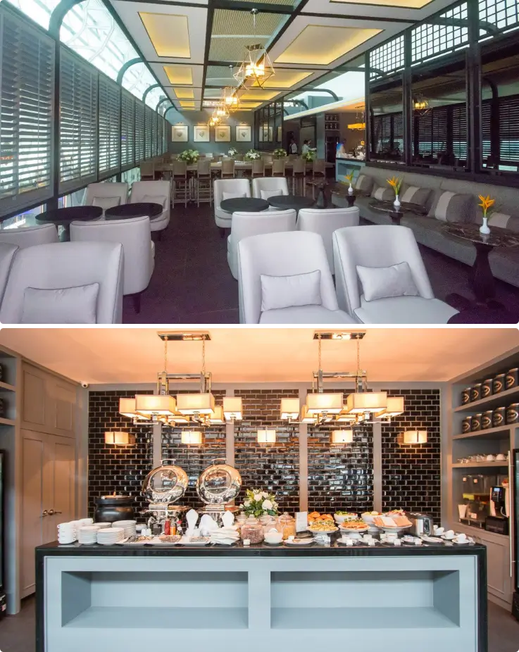 Modern interior design and relaxing atmosphere at The Coral Lounge Phuket