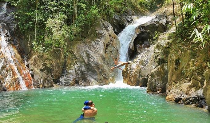 Whitewater Rafting + Waterfall Trekking Tour (Departing from Phuket)