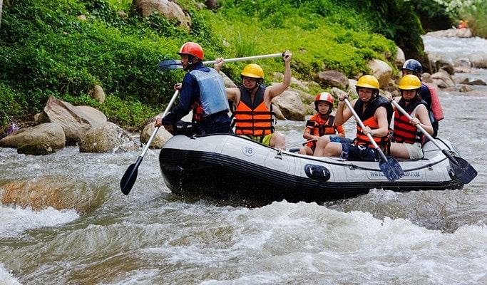 Whitewater Rafting + Waterfall Trekking Tour (Departing from Phuket)