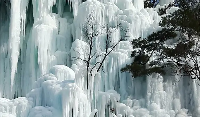 Pocheon Sanjeong Lake + Bidulginang Cascade + Herb Island (+ Apple/Strawberry Farm options) 1 Day Tour - from Seoul