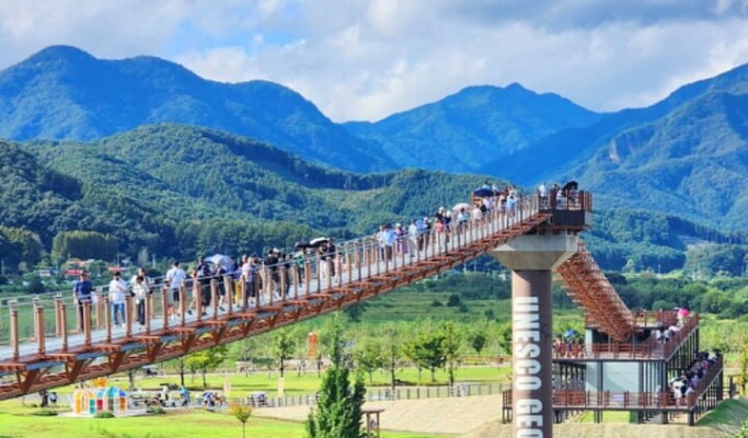 Pocheon Herb Island + Pyunggang Land + Suspension Bridge 1 Day Tour - from Seoul (May 1~Aug 30)