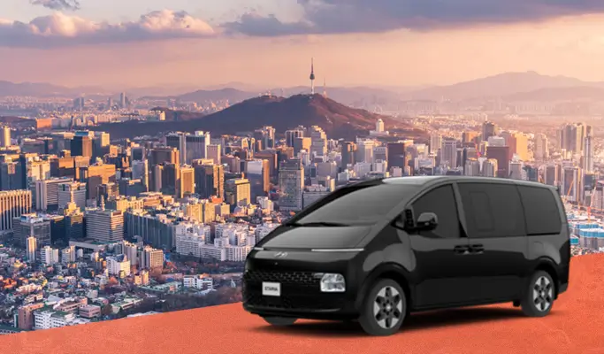 Private Car Charter Custom Tour - from Seoul (up to 13 passengers)