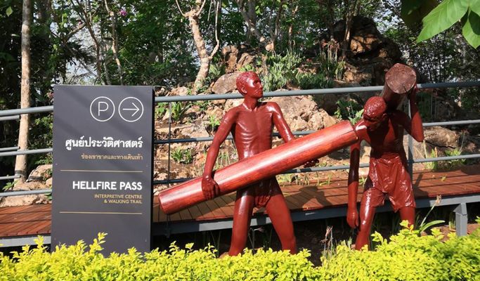 River Kwai + JEATH Museum + Death Railway Train Ride + Hellfire Pass 1 Day Tour - from Bangkok