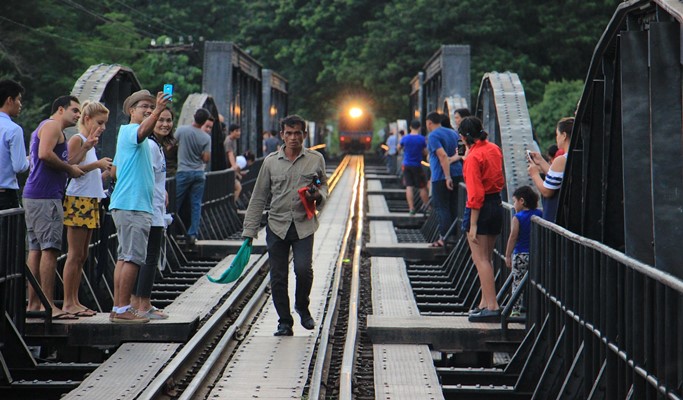 River Kwai + JEATH Museum + Death Railway Train Ride + Hellfire Pass 1 Day Tour - from Bangkok
