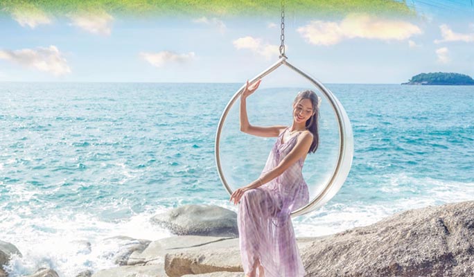 Rock Beach Swing Phuket Discount Ticket