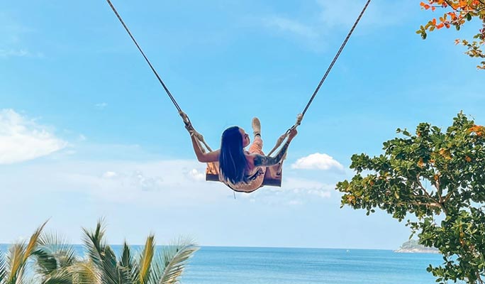 Rock Beach Swing Phuket Discount Ticket