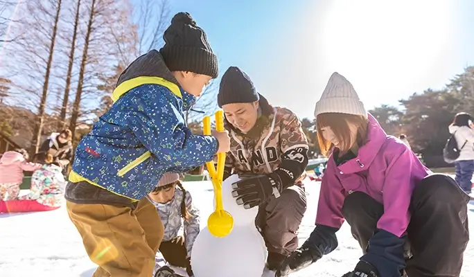 Mt. Rokko Snow Park + Arima Onsen: 1 Day Ski/Snow Sled Tour - from Osaka
