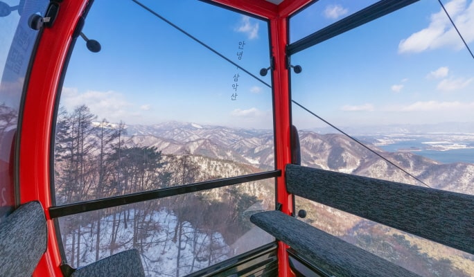 Nami Island + Alpaca World + Samaksan Cable Car Tour (+ Rail Bike option)