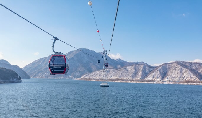 Nami Island + Alpaca World + Samaksan Cable Car Tour (+ Rail Bike option)