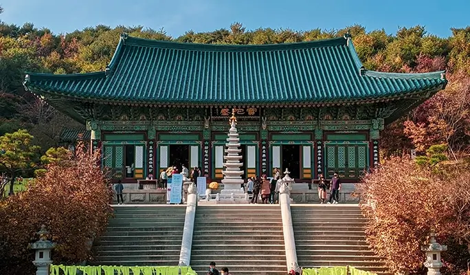 Balwangsan Cable Car (+ Woljeongsa Temple/ Samyang Ranch) 1 Day Tour - from Seoul (Oct 12~Feb 28)