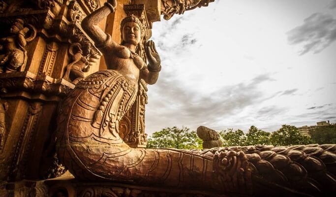 Pattaya Coral Island (Koh Larn) & Sanctuary of Truth 1 Day Tour from Bangkok (Join-in/Private)
