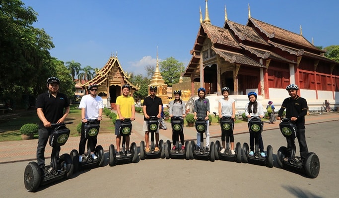 Flight of the Gibbon - 1 Day Zipline Adventure from Chiang Mai (+Segway Tour/Elephant Sanctuary Visit)