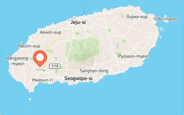 Hang-glider Experience Center in Seogwipo map
