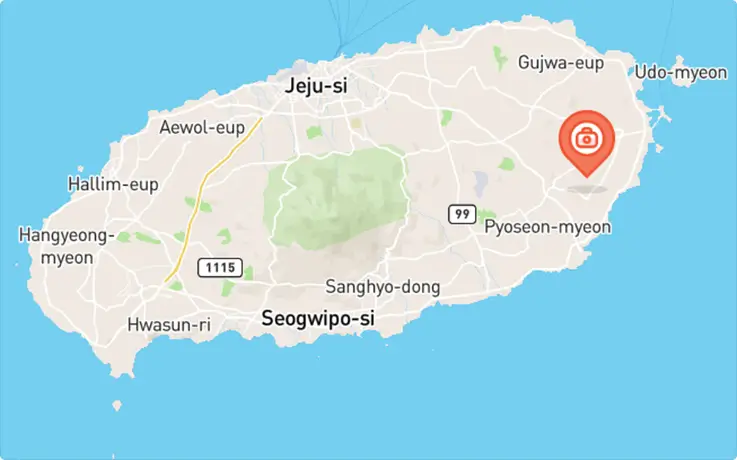 Ilchul Land in Seogwipo map