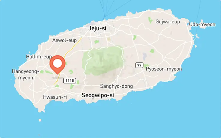 Jeju Art Circus in Seogwipo map
