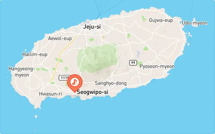 Jeju Jet in Seogwipo map