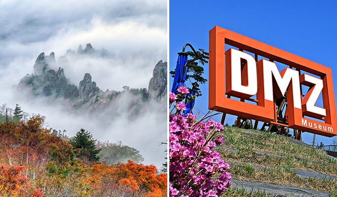 Seoraksan National Park & Goseong DMZ 1 Day Tour - from Seoul (Mar~)