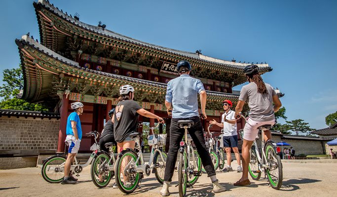 korea bicycle tour