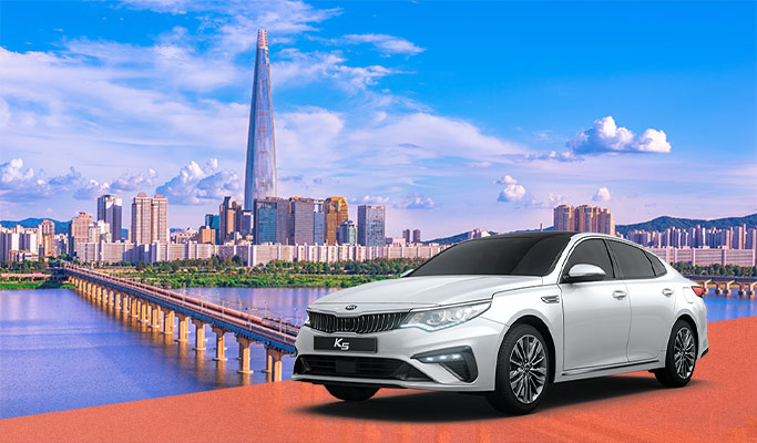 Rental Car in Seoul from Incheon Airport & Hongdae - Trazy, Korea's #1