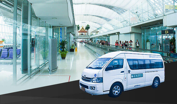 Bangkok → Bangkok Suvarnabhumi BKK Airport Transfer - Shared Van