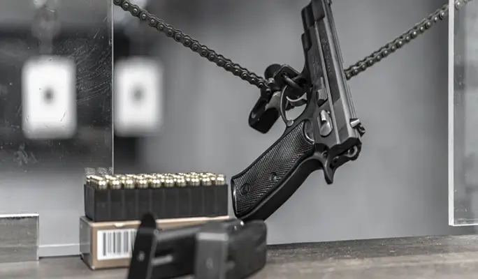 Gangnam Live Ammunition Shooting Range near Jamsil, Seoul