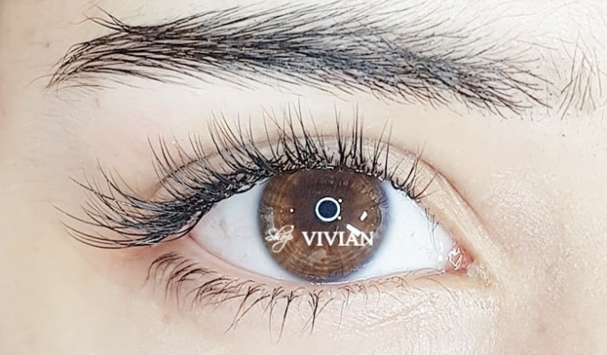 Eyelash Extensions by an English-speaking Beautician in Hongdae (Shop Vivian)