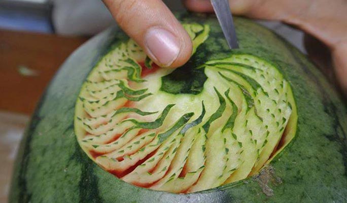 Traditional Thai Fruit and Vegetable Carving Class by Siam Carving Academy in Bangkok