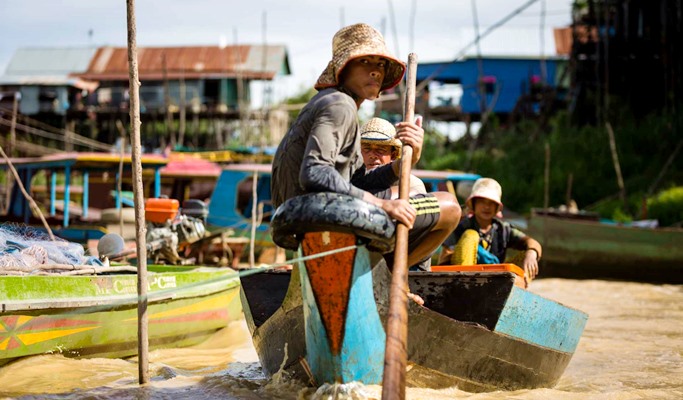 Siem Reap Kampong Phluk Floating Village Tour (Half Day)