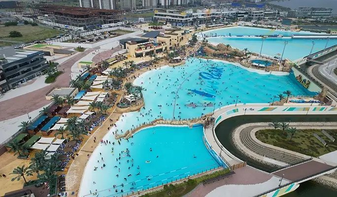 Wave Park Entrance Ticket & Shuttle Bus Package from Seoul