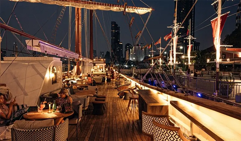 Sirimahannop Tall Ship Restaurant at Asiatique The Riverfront, Bangkok