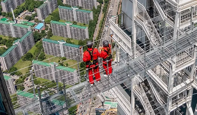 Lotte World Tower Seoul Sky Bridge Tour — Walk Across Korea's Tallest Tower