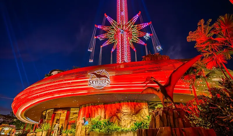 SkyFlyers: Wings of Garudapterus Giant Swing Ride at Asiatique Bangkok - view 2