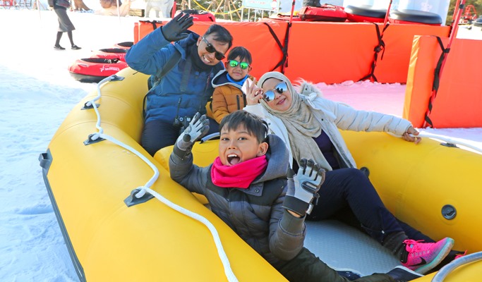 Vivaldi Park Snowy Land Snow Sled 1 Day Tour (+ Afternoon Ski Option)