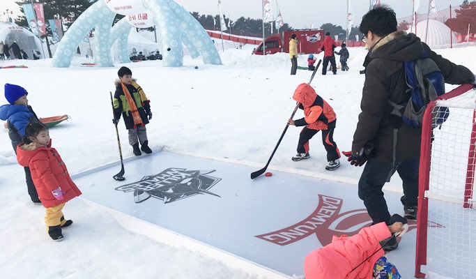 Cheongpyeong Snowflake Ice Festival Trout Ice Fishing + Vivaldi Park Snowyland Snow Sled 1 Day Tour (Jan 28~Feb 14)
