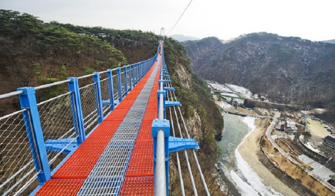 Wonju Sogeumsan Suspension Bridge & Pyeongchang Hyoseok Culture Festival Buckwheat Flower Fields 1 Day Tour - from Seoul (Sep 7~15)