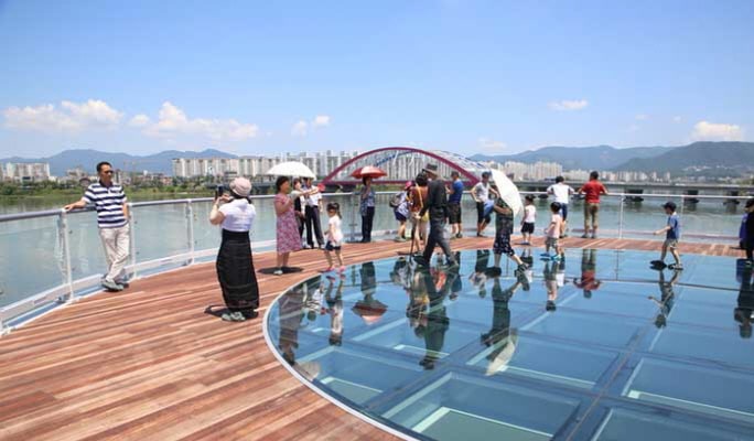 Nami Island + Alpaca World + Garden of Morning Calm + Soyanggang Skywalk Tour
