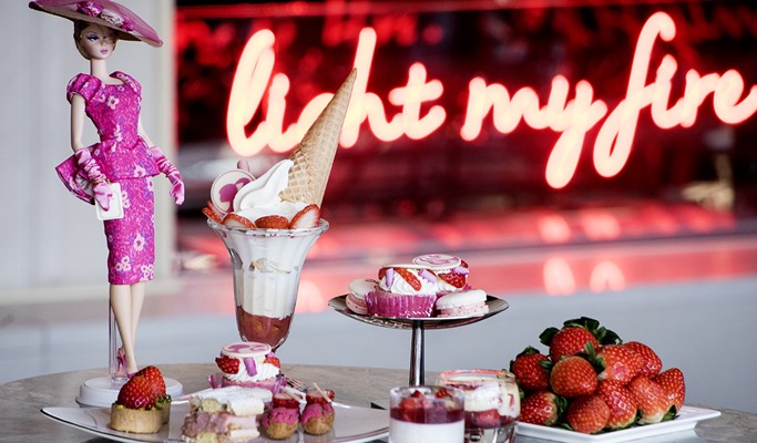 Strawberry Dessert Buffet at JW Marriott Dongdaemun Square Seoul Hotel