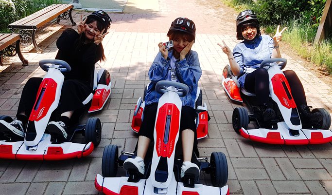 Street Go-Karting Experience in Seoul (+ Costume Rental)