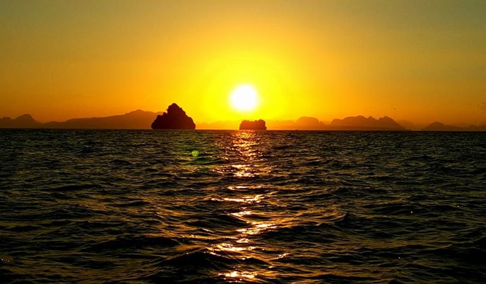 Khao Lak Sunset Tour by Big Boat (+Fishing/Dinner/Transfer)