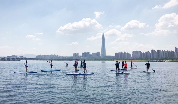 Han River Stand Up Paddle Board (SUP) Lesson & Rental